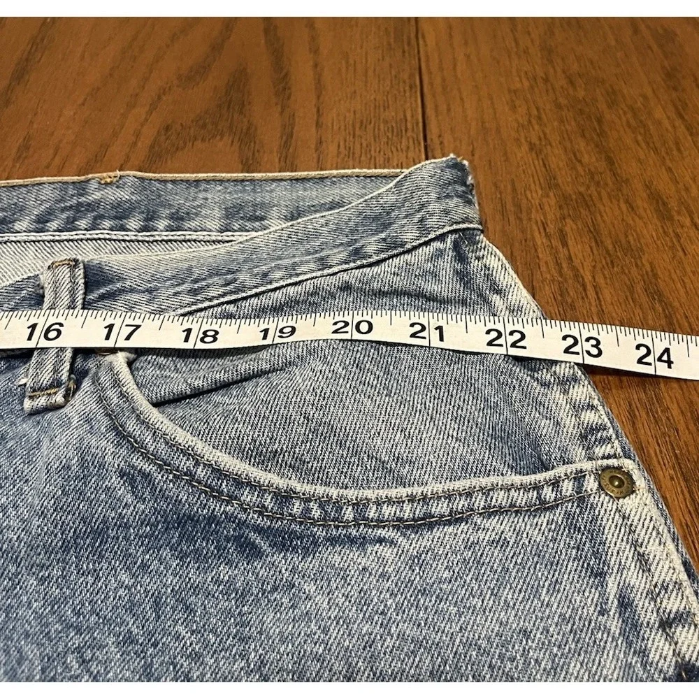 Wrangler Premium Men's Jeans Regular Fit Light Wash Straight 44x30 96501DS, EUC
